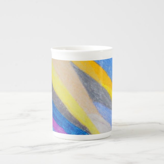 De Porcelana Caneca Temática Planet Life (Frente)