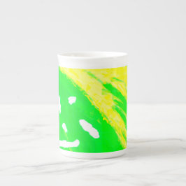 De Porcelana Caneca Temática Sentimento Feliz