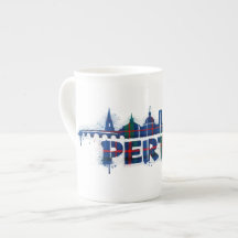 Caneca Xadrez Perth Escócia Escocesa
