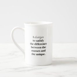 De Porcelana Eu Projeto Caneca Especial
