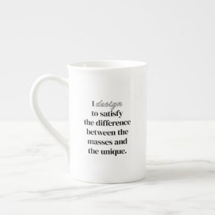 De Porcelana Eu Projeto Caneca Especial