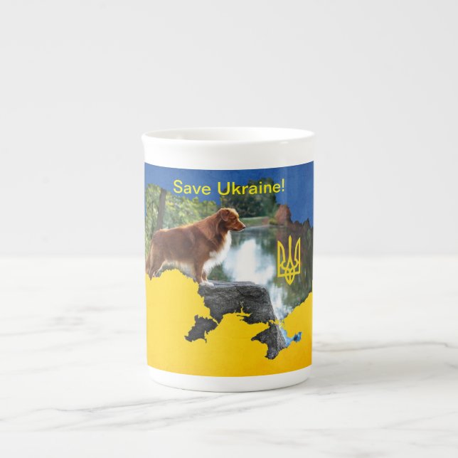 De Porcelana Guardar caneca do Toller na Ucrânia (Frente)