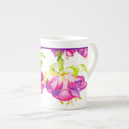 De Porcelana Holi em uma caneca chinesa óssea
