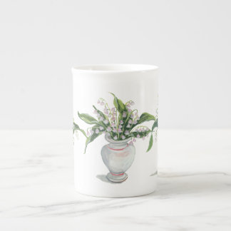 De Porcelana Lily da caneca do Vale