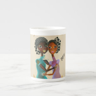 De Porcelana Melhor amigo para a caneca da vida