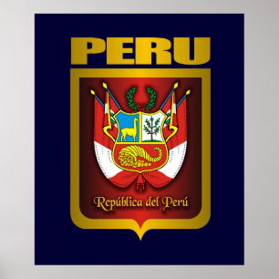 De "posters Dourados & impressões Peru"