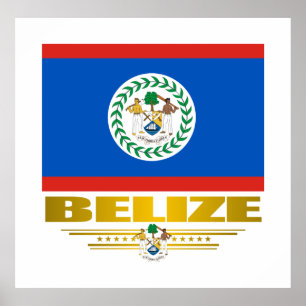 De "posters & impressões do orgulho Belize"