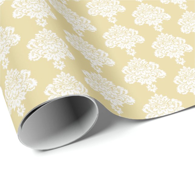 De Presente Amarelo-Manteiga | Papel branco para enrolamento d (Ponta do rolo)