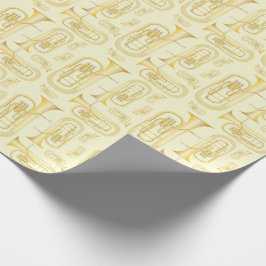 De Presente Baritone Musical Banda Professora Envolvendo Papel