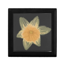 Caixa Daffodil Wooden Jewlery