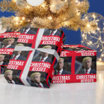 DE PRESENTE DONALD TRUMP CHRISTMAS KISS WRAPPING PAPEL<br><div class="desc">TRUMP CHRISTMAS BEIJA PAPEL DE EMBALAGEM</div>