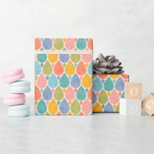 De Presente Esfregando papel para bebês e crianças no estilo r