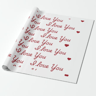 De Presente Eu Te Amo Molhando Papel