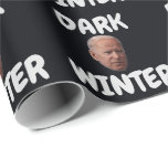 DE PRESENTE JOE BIDEN DARK WINTER CHRISTMAS WRAPPING PAPEL<br><div class="desc">JOE BIDEN DARK WINTER CHRISTMAS WRAPPING PAPEL</div>