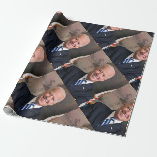 De Presente Joe Biden embrulhando papel