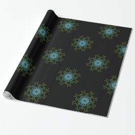 De Presente Kaleidoscope Mandala Art Wrapt Papel 2