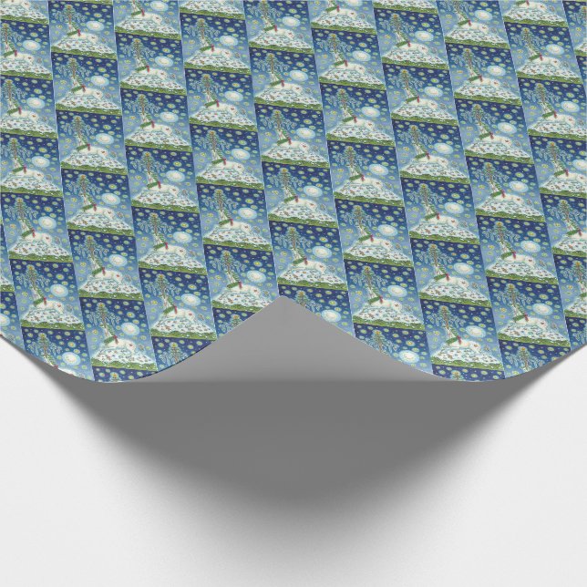 DE PRESENTE MAGIC CHRISTMAS UNICORN HOLIDAY WRAPPING PAPEL (Ponta)