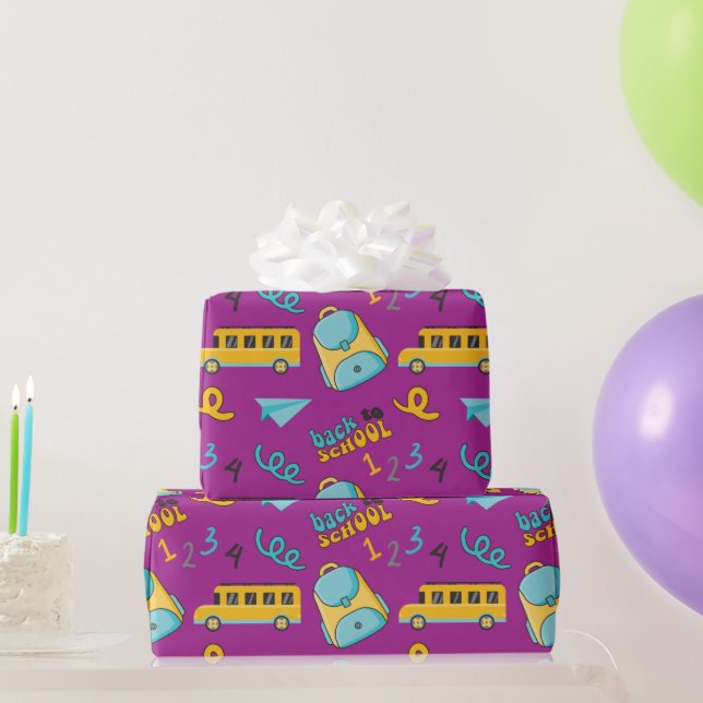 De Presente Mochila escolar Sem costura Papel Joy (Presentes para festas)