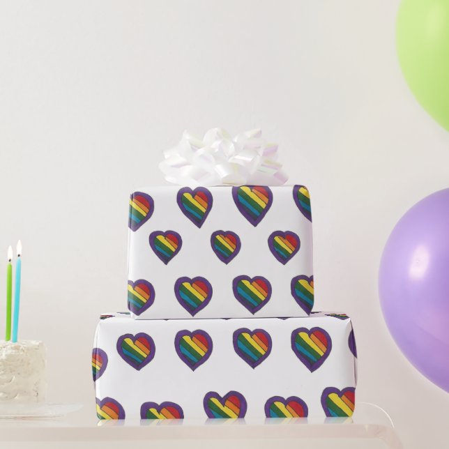 De Presente O amor é o papel embrulho do amor (Presentes para festas)