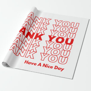 De Presente Obrigado A Envolver Papel Pequena Empresa