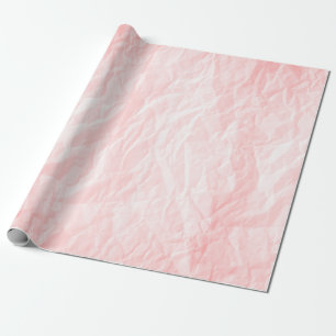 De Presente Papel amassado rosa pastel Natal Feriado