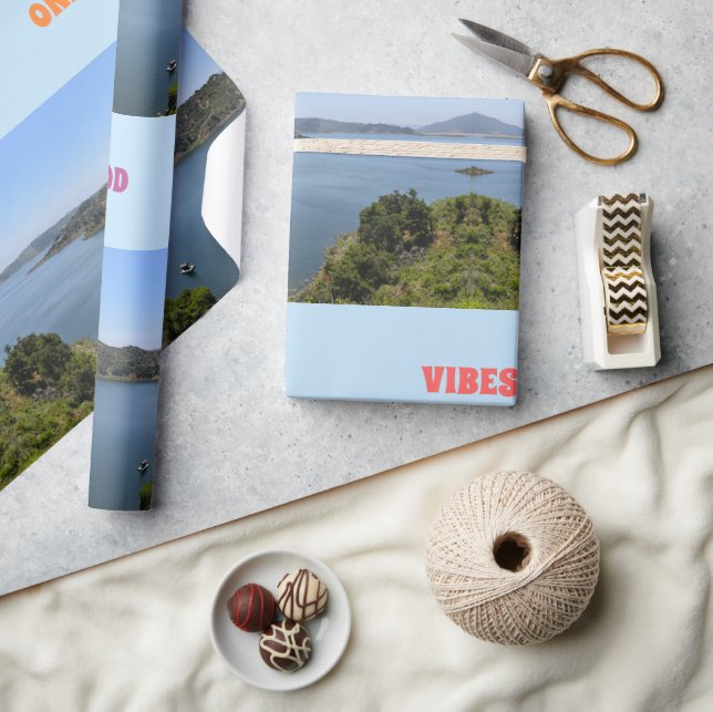 De Presente Papel Apenas Boas Vibrações (Artesanato)