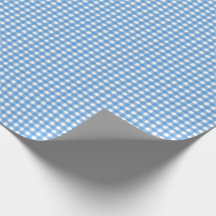 Papel Azul Gingham