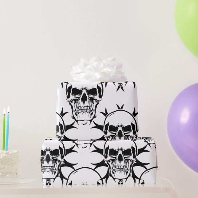 De Presente PAPEL BRANCO E Mau Gótico (Presentes para festas)