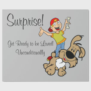 De Presente Papel Brilhante, Cão Surpresa