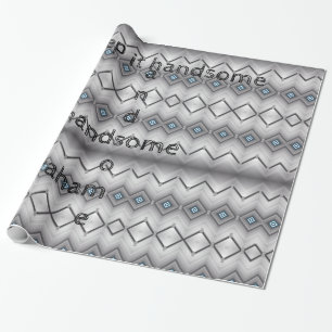 De Presente Papel brilhante, Cinza Mantenha-o bonito