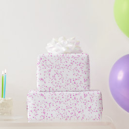De Presente Papel Brilhante E Brilhante Rosa