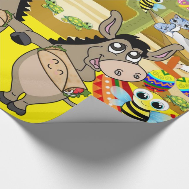 De Presente Papel Brilhante, Homem Mexicano Donkey Bee (Ponta)