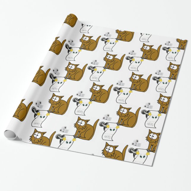 De Presente Papel Brilhante, Papel higiênico (Desenrolado)