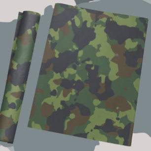 De Presente Papel Camuflagem Verde Exército Floresta Militar