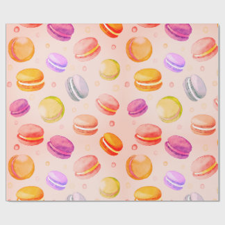 De Presente Papel colorido Macarons com padrão aquoso