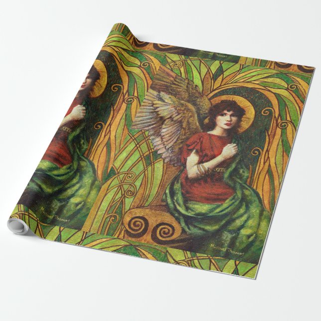 De Presente Papel Decorativo Anjo-Design (Desenrolado)