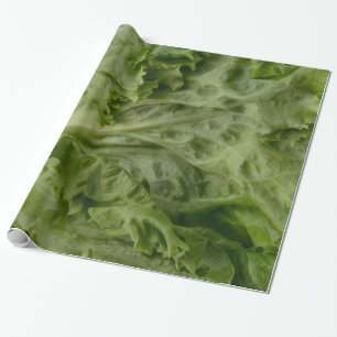 De Presente Papel do wrappng da alface