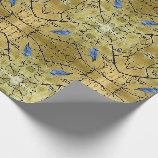 De Presente Papel Dourado Tonkinson - Bluebird ii (Ponta)