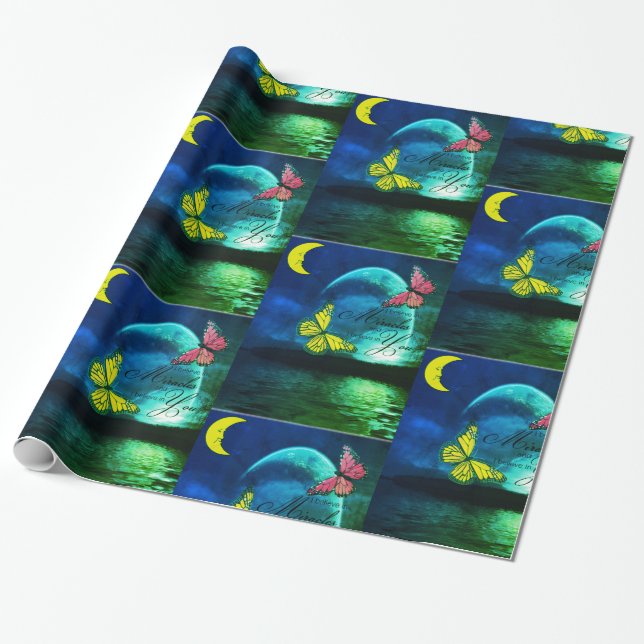 De Presente Papel embrulhado Acredite (Desenrolado)