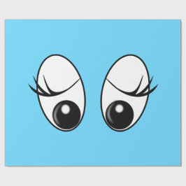 De Presente Papel Enrolador Engraçado Olhos Curiosos - Cores P