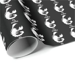 De Presente Papel Escorpião-Silhueta