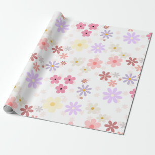 De Presente Papel Floral - Padrões Flores Bonitos