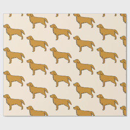 De Presente Papel Higiênico do Golden Retriever 