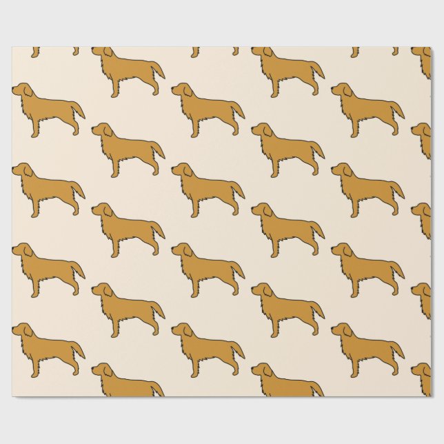 De Presente Papel Higiênico do Golden Retriever  (Aberto)