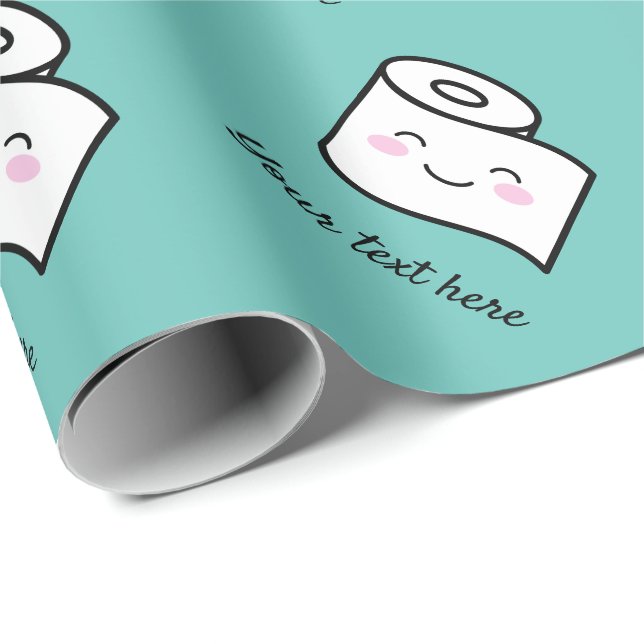 De Presente Papel higiênico engraçado design personalizado (Ponta do rolo)