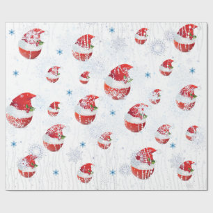 De Presente Papel impressionante do tomate do Natal