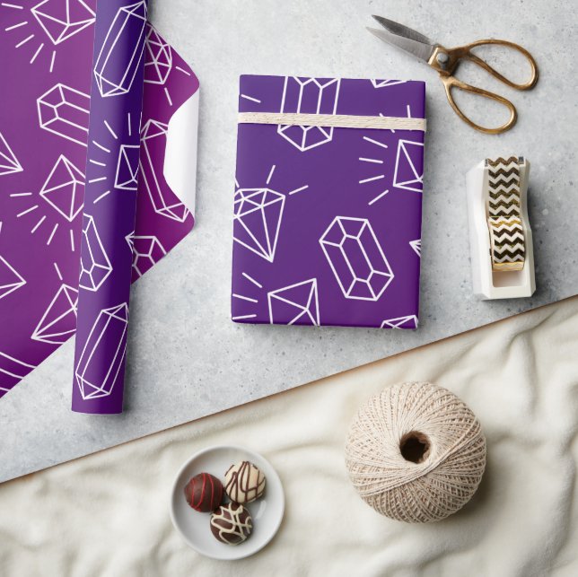 De Presente Papel Mystical Crystal Line Art (Artesanato)