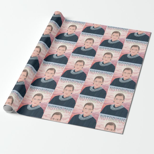 De Presente Papel notório RBG Wrapping (Desenrolado)