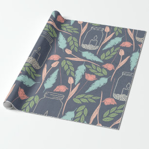 De Presente Papel Rustic Glow Primavera Wraping