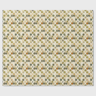 De Presente Papel Washi Japonês Padrão Hexágono | Sa Sem Costu
